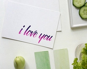 i love you card | i love you | love card | love greeting card | anniversary card