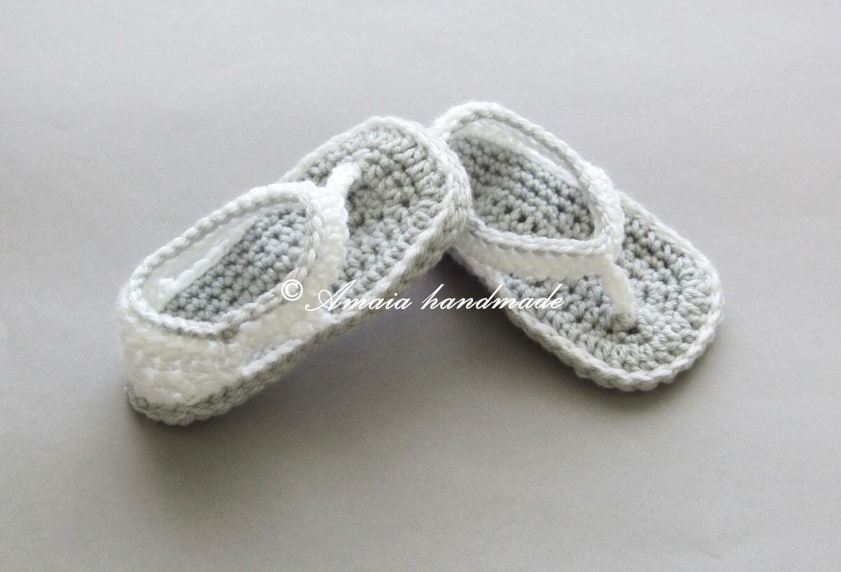 Crochet baby sandals newborn sandlas baby boy by Amaiahandmade