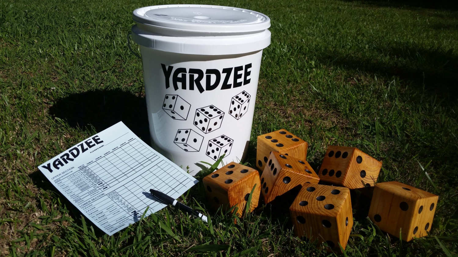 Giant Yardzee Farkle Cootie Lawn Yahtzee Yard Yahtzee