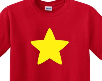Steven Universe YOUTH SIZE Cosplay Fan Art Tee Shirt Star Super hero FREE Shipping