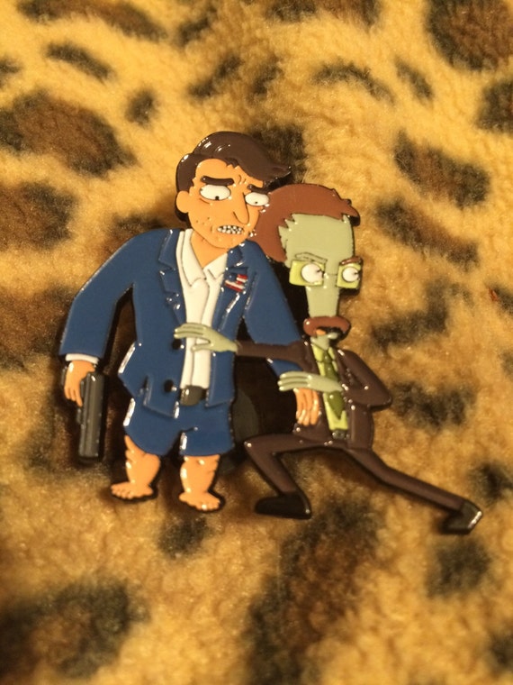 Baby Legs and Roger the alien rick and morty american dad