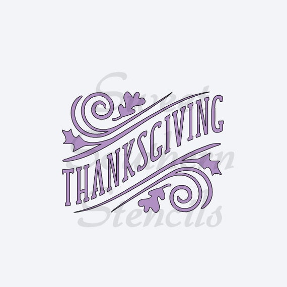 Thanksgiving Stencil