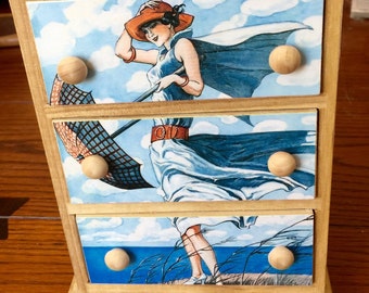 Mini chest "French Flapper"
