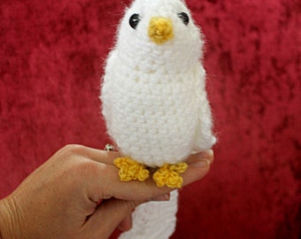 white dove stuffed animal