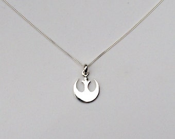 Rebel Alliance necklace Star Wars Sterling Silver