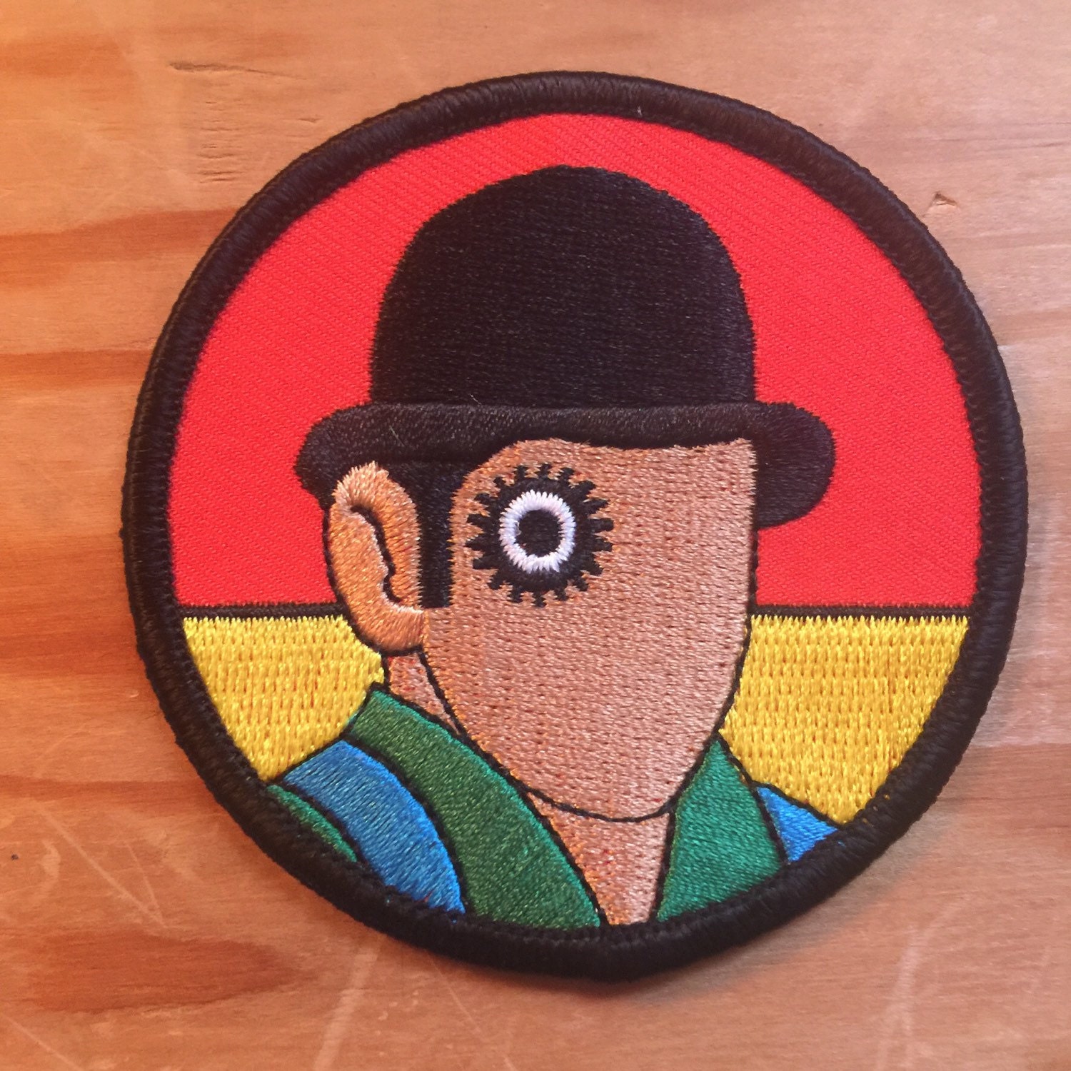 A Clockwork Orange Stanley Kubrick ultraviolence embroidered