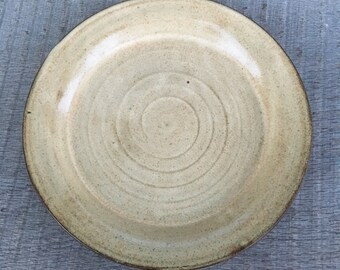 Pottery Salad Plates set of 4 wheel thrown side plates - your choice of color