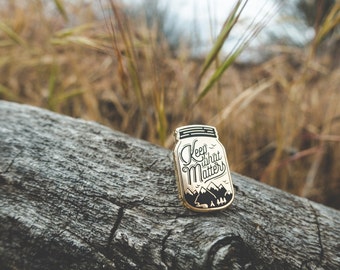 Keep What Matters Lapel Pin