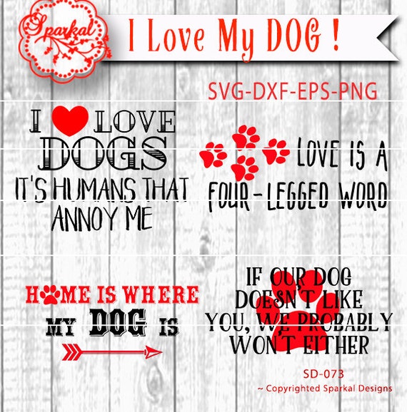 Download Dog Quotes Svg Cut File Sport Cutting File Four Dog Lover