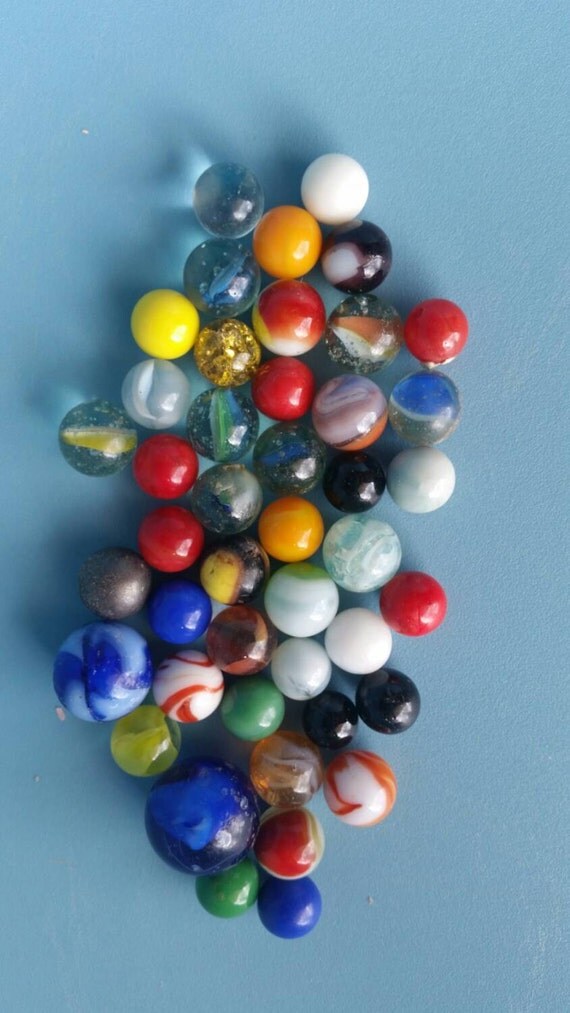 Vintage Marbles / 1950s / 1960s / 1970s / Marble Collection