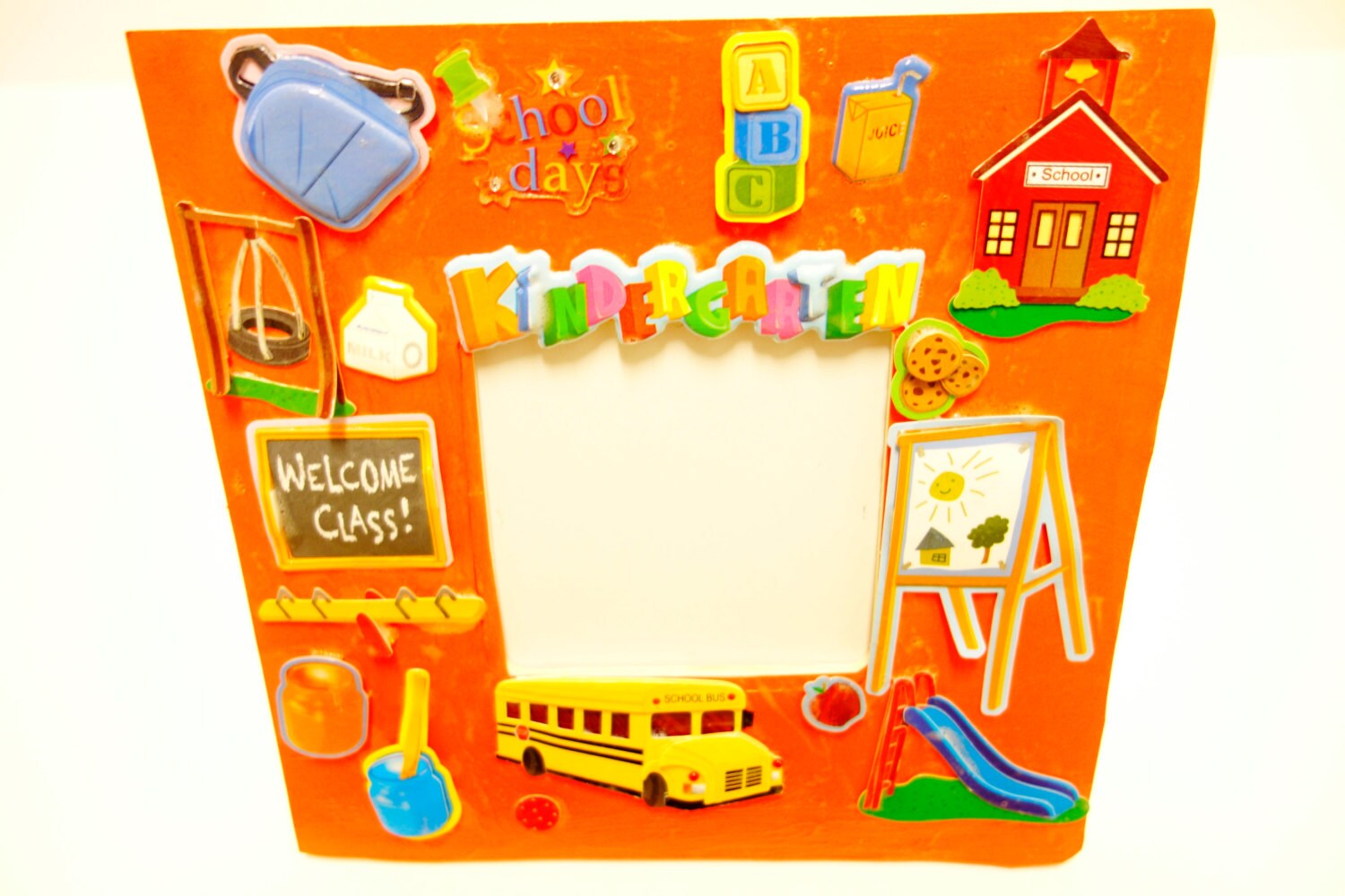 School Years Frame Preschool Kindergarten ABC Frames