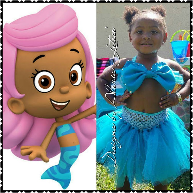 Birthday Swim suit Bubble Guppies Molly Molly Bubble