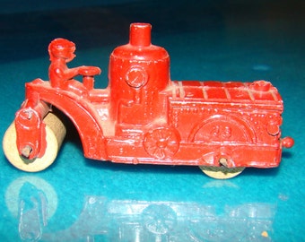 Rare kansas toy & novely prewar steam roller (manufatured in kansas usa)