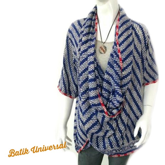 Batik Blouse Pattern | kangaroo batik blouse indonesia in parang by batikuniversal Batik Blouse Pattern | kangaroo batik blouse indonesia in parang by batikuniversal