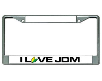 password jdm license plate frame