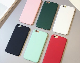 MINIMALIST iPhone 7 case iPhone 7 Plus case iphone 6 case iphone 6 plus case iphone 6s case Plastic hard case