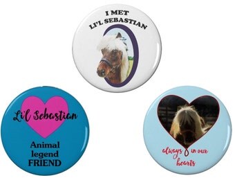 Lil' Sebastian Badge Collection - Badge/Fridge Magnet- Parks and Recreation - Pawnee