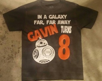 BB-8 Star Wars Birthday Shirt