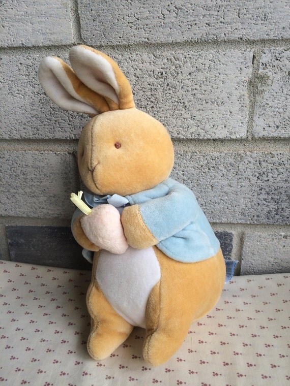 peter rabbit cottontail plush