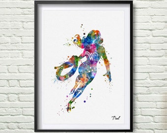 Wonder Woman Wall Art wonder woman art | etsy Wonder Woman Wall Art wonder woman art | etsy