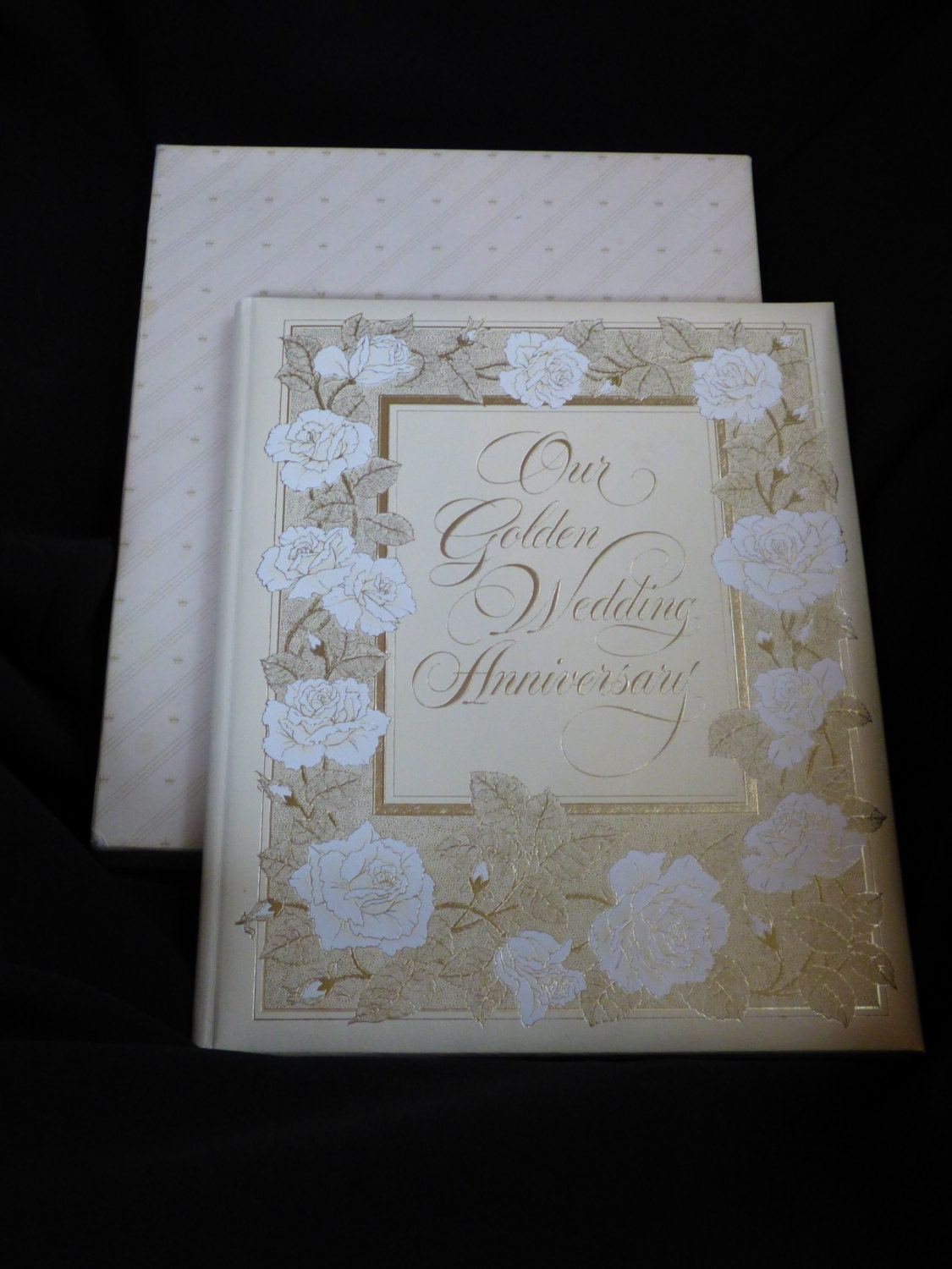 OUR GOLDEN WEDDING Anniversary Memory Album Vintage Hallmark