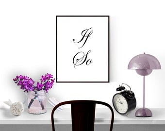 Black and white print, Instant download printable art