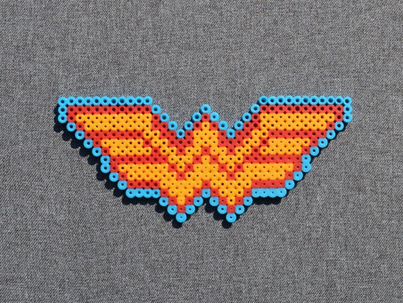 wonder woman bead hama Sprite on Items Wonder Bead Symbol similar Woman Perler to