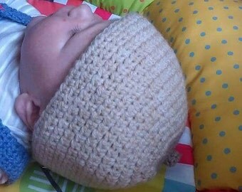 Crochet Boobie Hat, Baby hat, breastfeeding hat, Baby shower gift, new baby, breast feeding hat, novelty present, gag gift, booby beanie