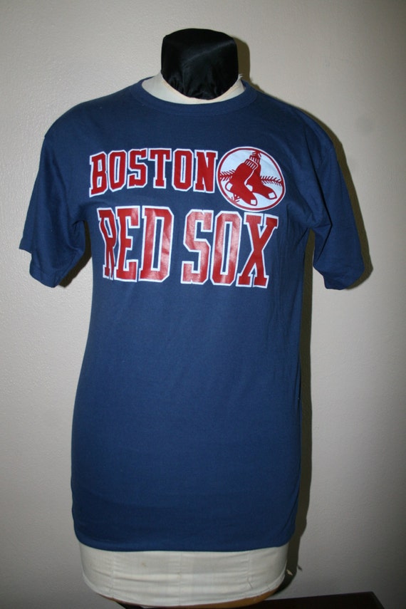 boston red sox MLB baseball t shirt vintage L