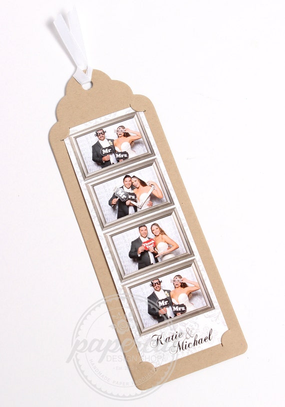 Photo Booth Photo Strip Holder Frame 2x6 Strip Holder Bookmark