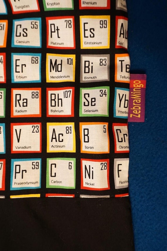 For Chemistry Lovers Periodic Table themed Baginabag
