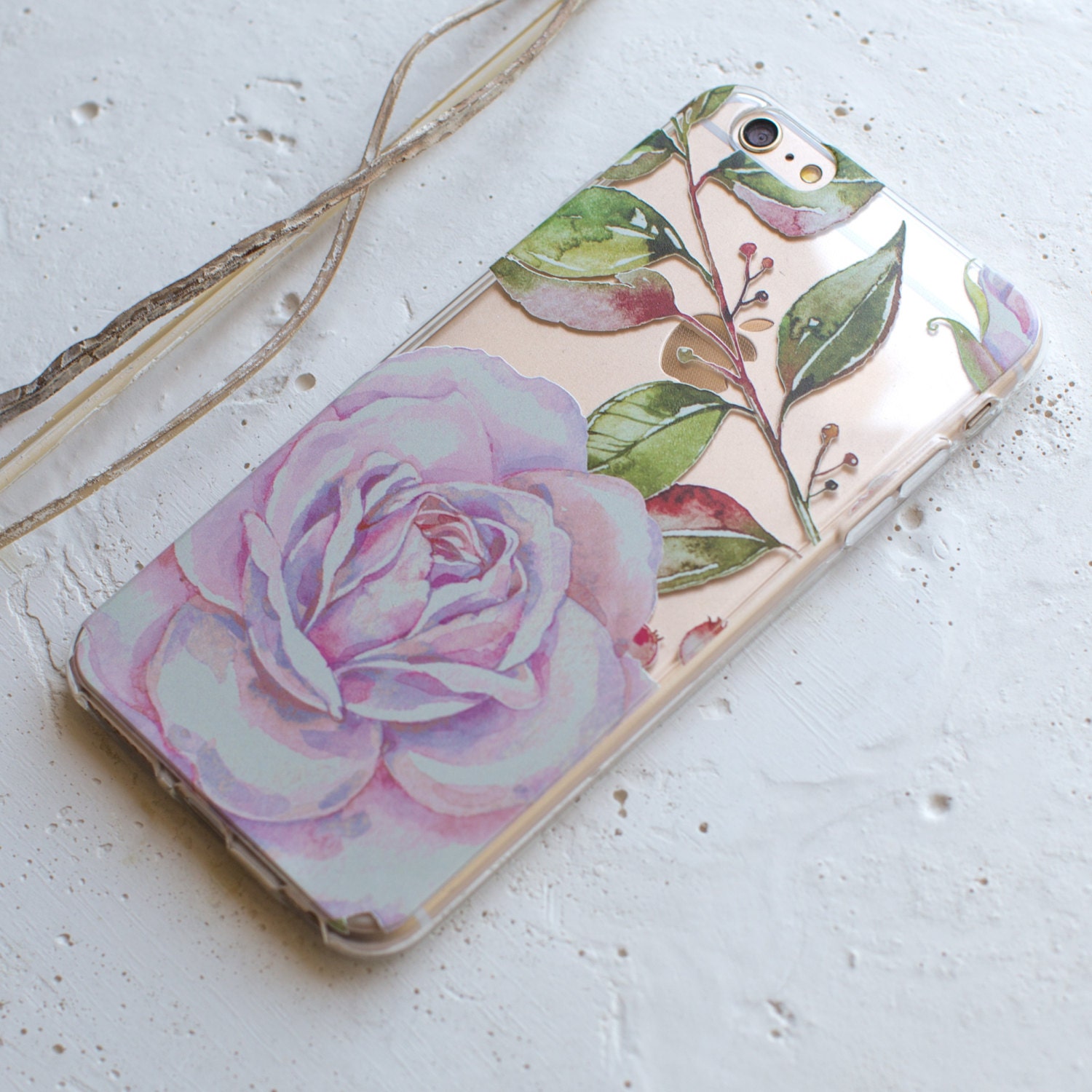 iPhone 6s Case Rose iphone 7 Case Clear Case iPod Touch 4