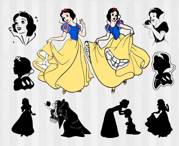 Download Snow White SVG Snow White Clipart Disney princess by ...