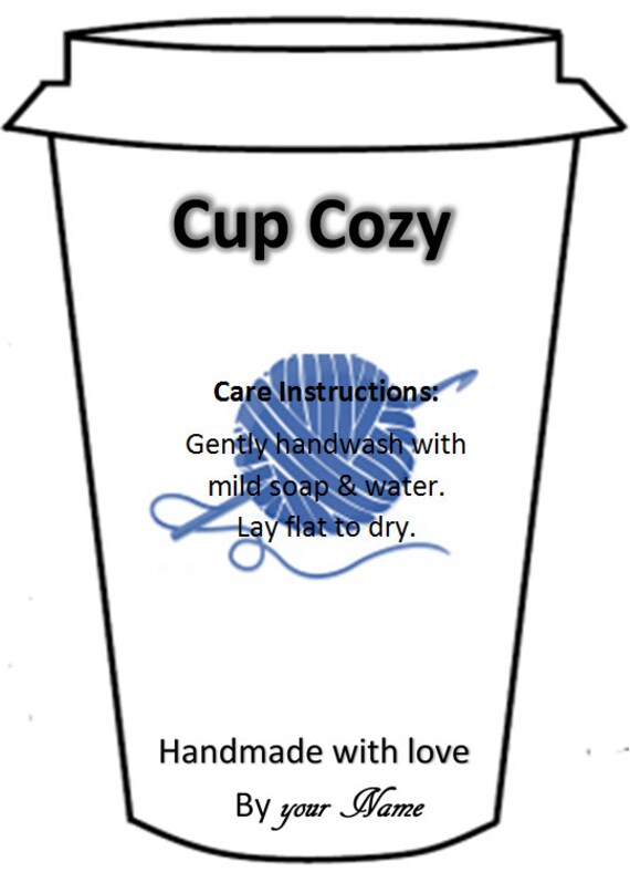 Coffee Cup Cozy Inserts To Go Sleeves Coffee Cup by LoveKreativity