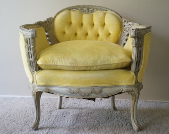 Custom Upholstery - Vintage Victorian Chair - SOLD