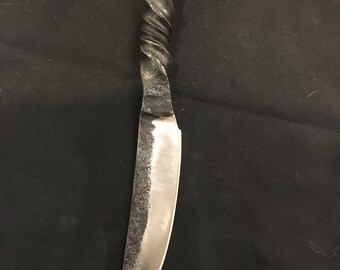 railroad spike knife making