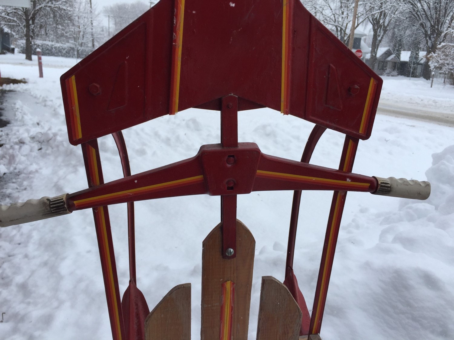 Antique Strap On Car Sled Runners - Antique Cars Blog