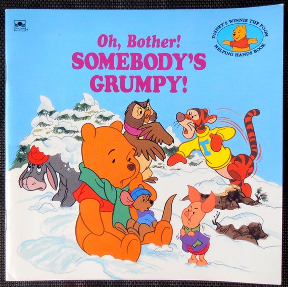 Winnie the Pooh Children's Book Oh Bother