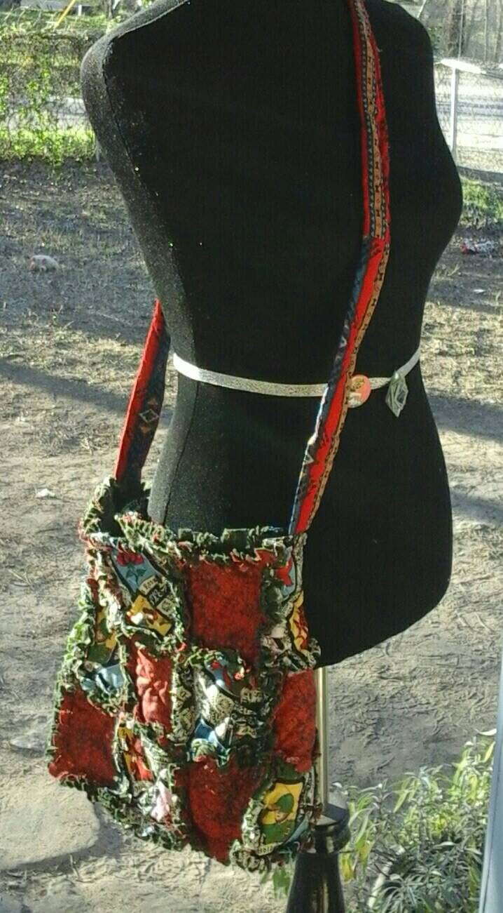 Tarot inspired Quilted Tote/Hobo by OnTheRagQuiltingCo on Etsy