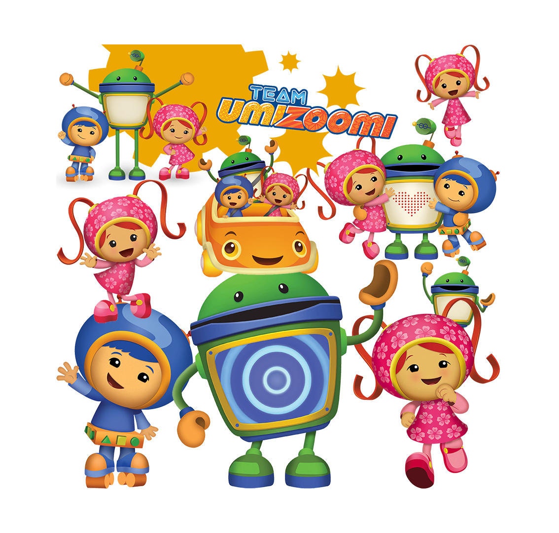 Team Umizoomi clipart by FoxArtCards on Etsy