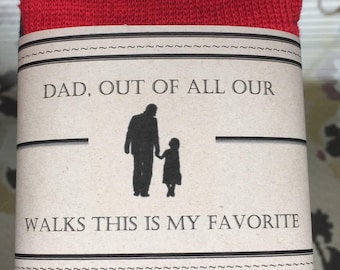 Father of the Bride Socks Template/Label