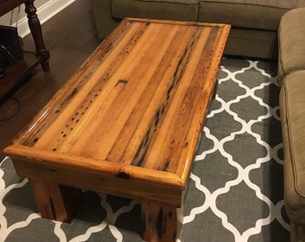 Reclaimed Cypress Coffee Table