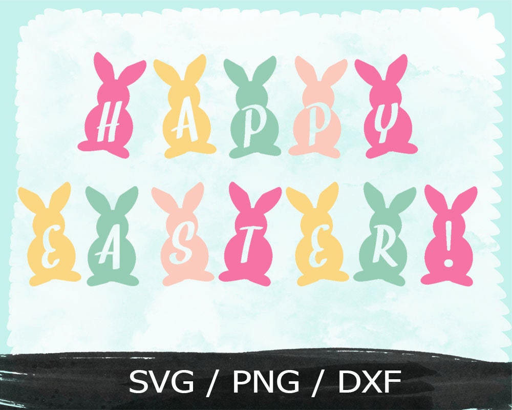 Download Easter Bunny Silhouette designs Cricut Designs Svg Png