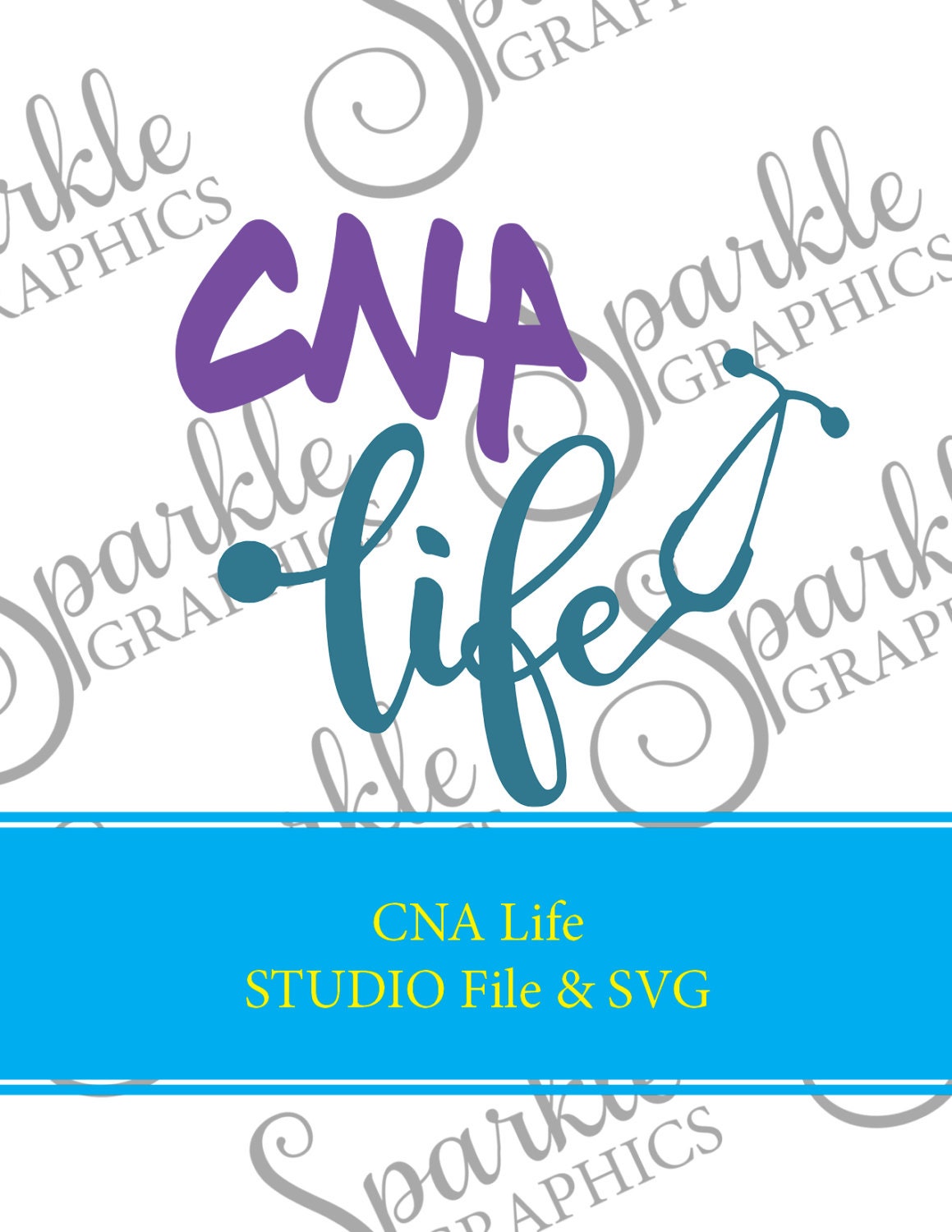 Download CNA Life SVG Certified Nurse Aide Nursing by SparkleGraphics16