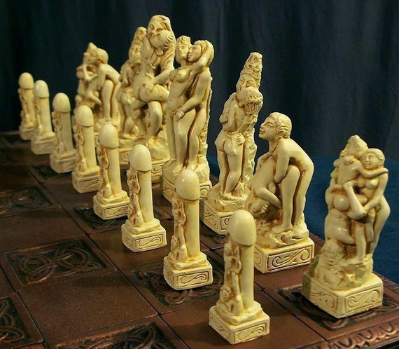Zombies Nude Nude Chess Sets