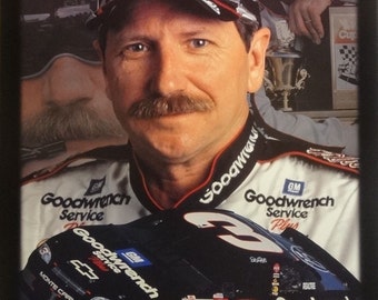 Dale Earnhardt 23x35 Reflections NASCAR Poster Goodwrench #3