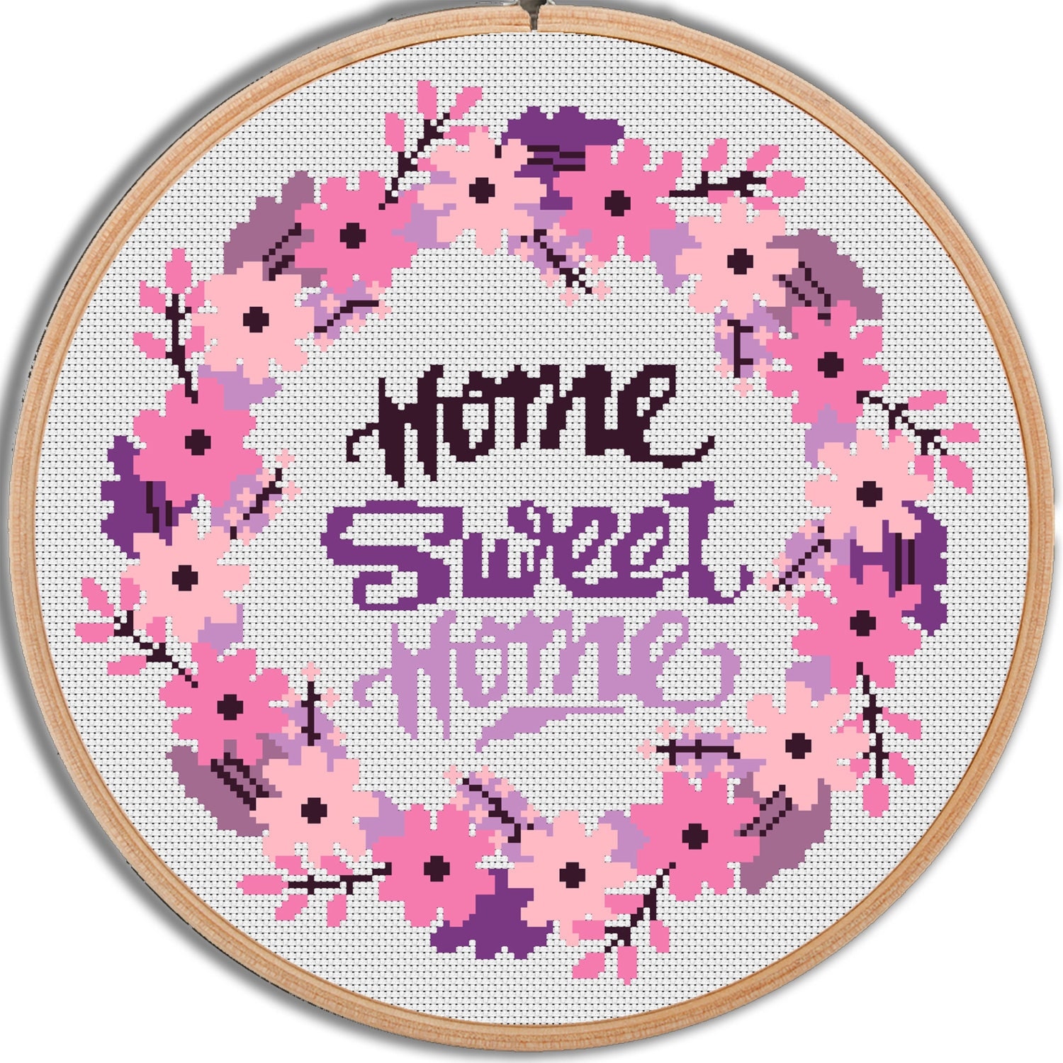 Home Sweet Home Cross Stitch Pattern PDF Instant download
