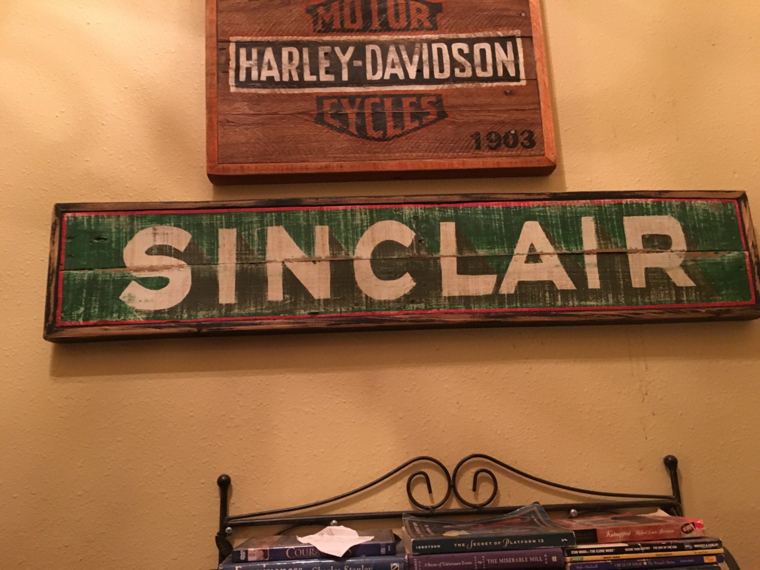 Vintage Sinclair Gas Sign by TXSustainableRscrs on Etsy