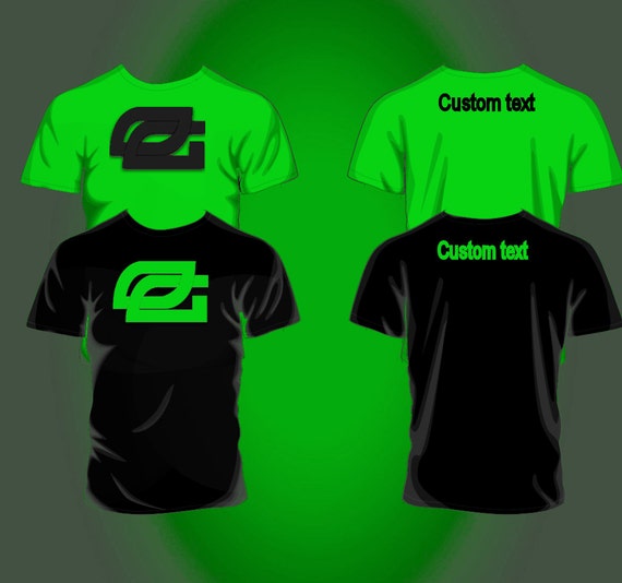 Optic Gaming Shirt W/Custom Text by on Etsy