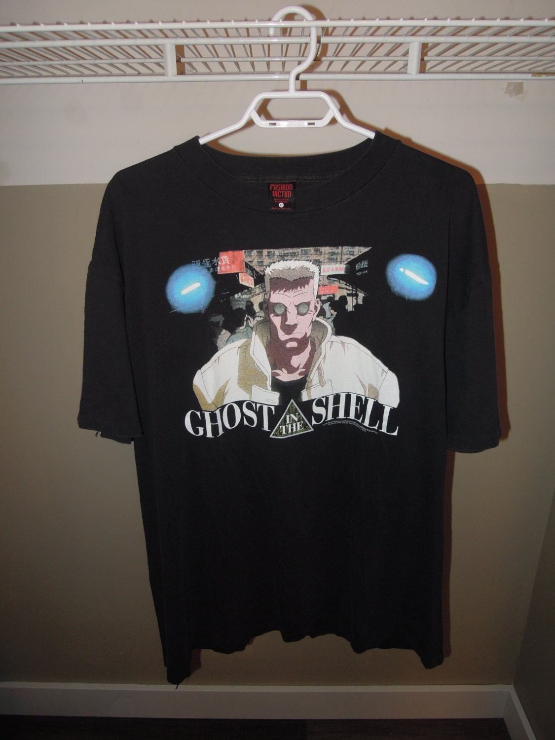 Ghost In The Shell Vintage Shirt Xl Fashion Victim